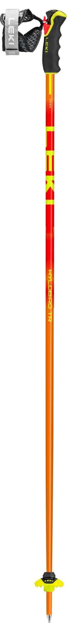 Bastones de descenso LEKI Wyldbird TR, naranja neón-amarillo neón-rojo brillante